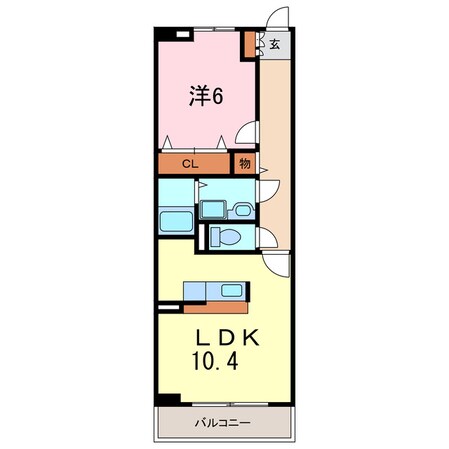 アルカンシェル森東の物件間取画像